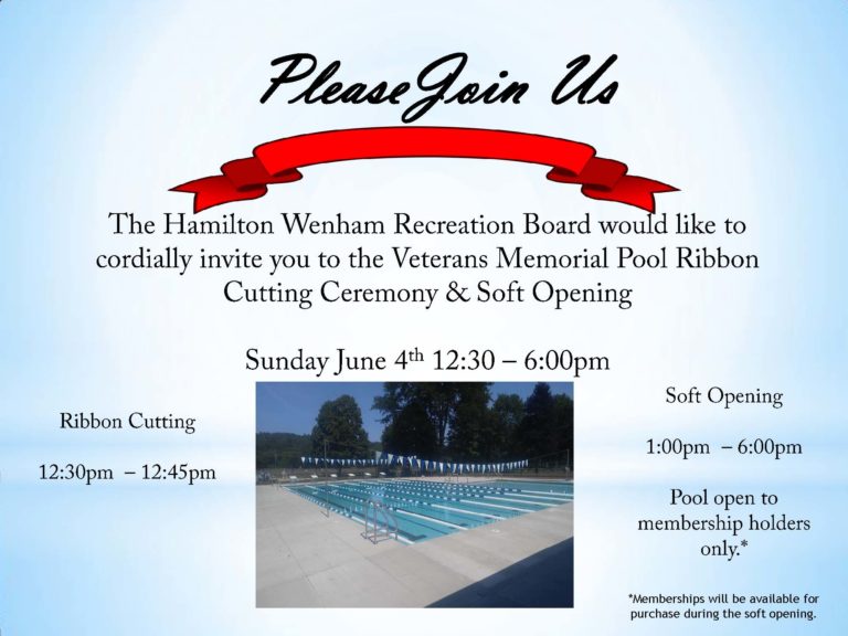 soft opening invitation public - Town of Hamilton, MA